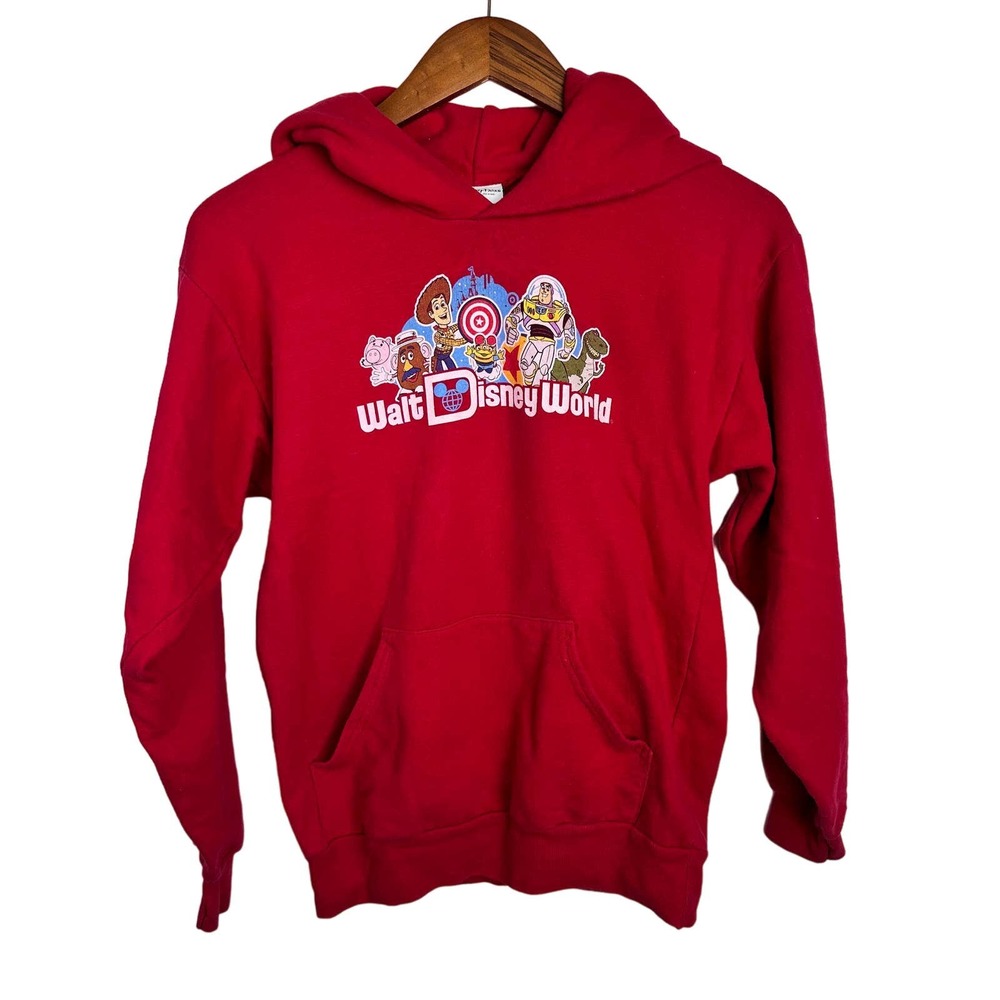 Walt Disney World Toy Story Hoodie Red Youth large